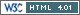 HTML 4.01 Válido!